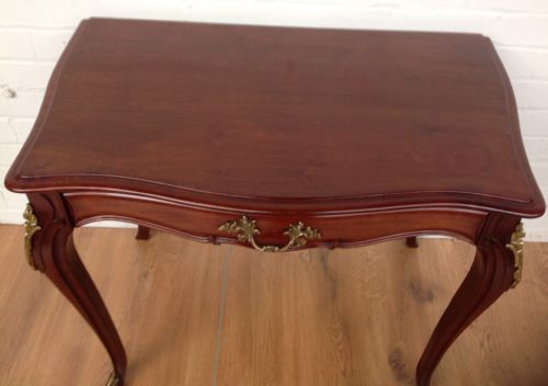 FRENCH MAHOGANY DRESSING TABLE DESK - ADDITIONAL PHOTO 8