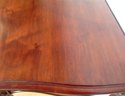 FRENCH MAHOGANY DRESSING TABLE DESK - ADDITIONAL PHOTO 9