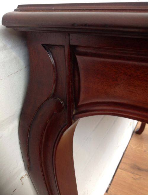FRENCH MAHOGANY DRESSING TABLE DESK - ADDITIONAL PHOTO 10