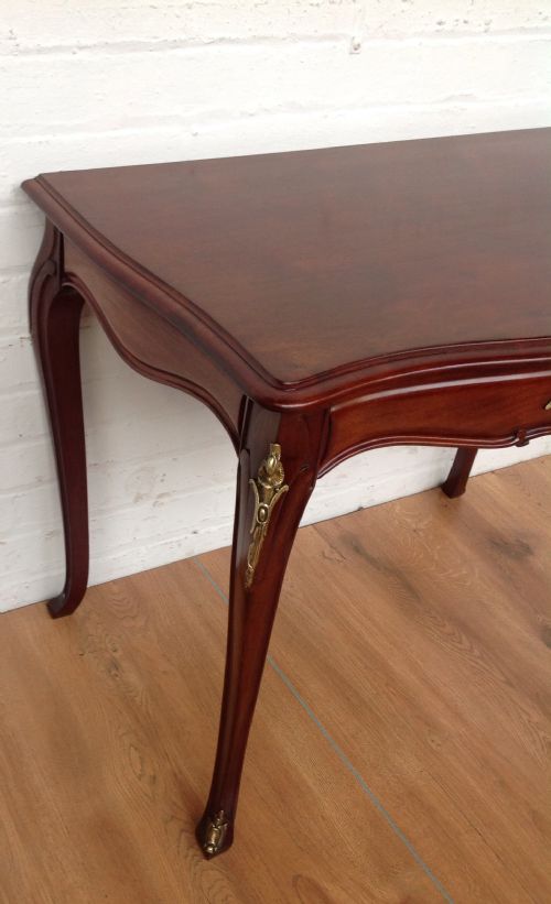 FRENCH MAHOGANY DRESSING TABLE DESK - ADDITIONAL PHOTO 12