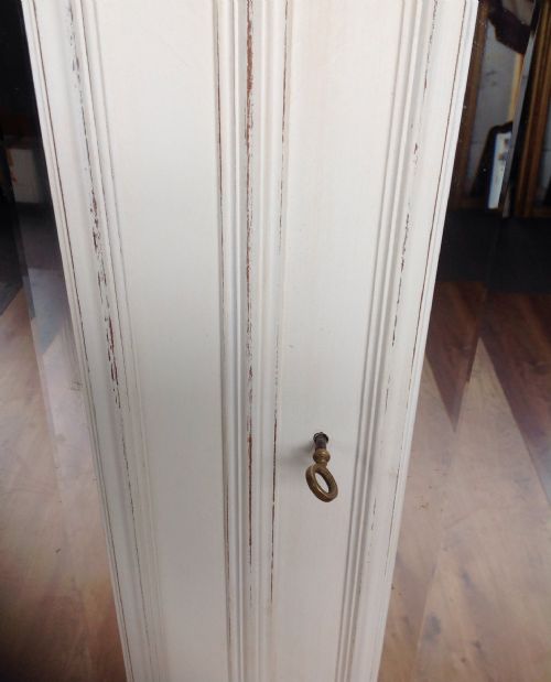 FRENCH PAINTED WALNUT ARMOIRE - ADDITIONAL PHOTO 11