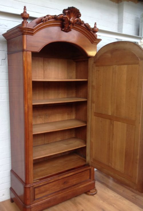 FRENCH MIRRORED DOOR ARMOIRE - ADDITIONAL PHOTO 3