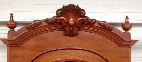 FRENCH MIRRORED DOOR ARMOIRE - ADDITIONAL PHOTO 4