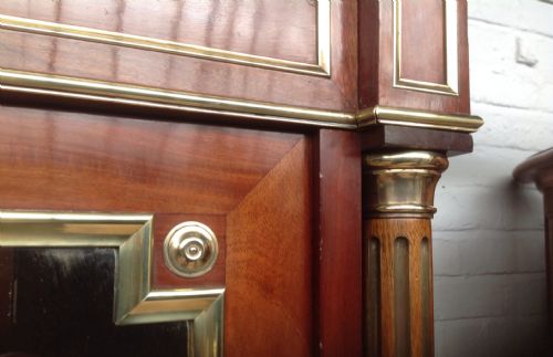 QUALITY FRENCH INLAID ARMOIRE WITH BOULLE DETAIL - ADDITIONAL PHOTO 10