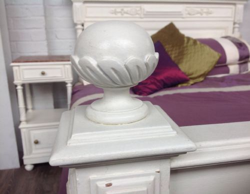PAINTED FRENCH KINGSIZE BED - ADDITIONAL PHOTO 5