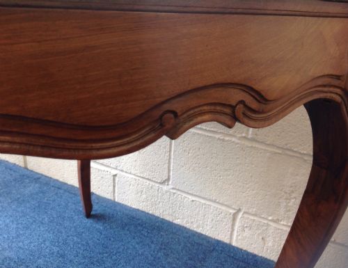 FRENCH CARVED WALNUT DRESSING TABLE - ADDITIONAL PHOTO 8