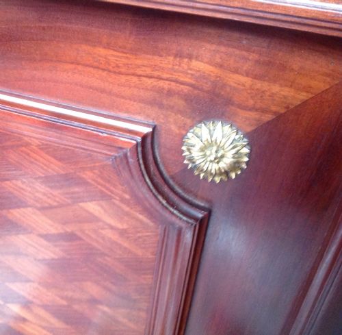 KINGSIZE FRENCH ROSEWOOD BED - ADDITIONAL PHOTO 3