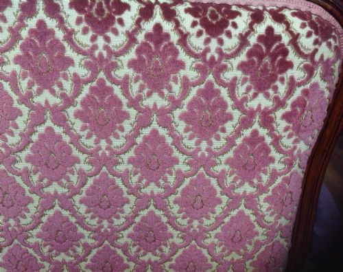 CARVED WALNUT UPHOLSTERY FRENCH BED - ADDITIONAL PHOTO 7