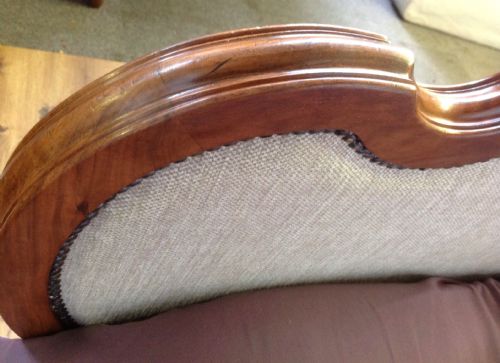SOLID WALNUT FRENCH BED - ADDITIONAL PHOTO 2