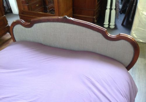 SOLID WALNUT FRENCH BED - ADDITIONAL PHOTO 5