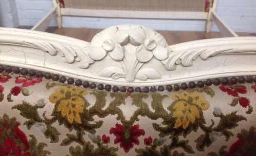 ANTIQUE FRENCH CORBEILLE BED - ADDITIONAL PHOTO 6