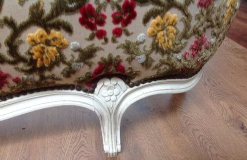 ANTIQUE FRENCH CORBEILLE BED - ADDITIONAL PHOTO 7
