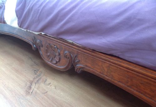 PROVENAL OAK FRENCH BED - ADDITIONAL PHOTO 1