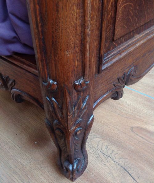 PROVENAL OAK FRENCH BED - ADDITIONAL PHOTO 2