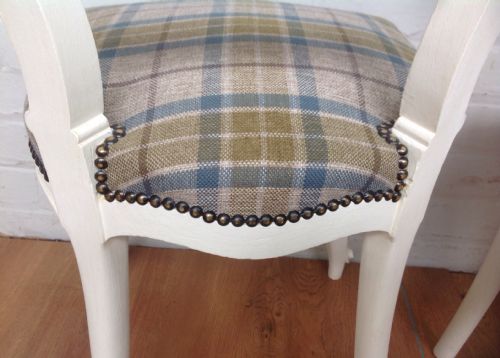 PAIR OF PAINTED FRENCH SIDE CHAIRS - ADDITIONAL PHOTO 10