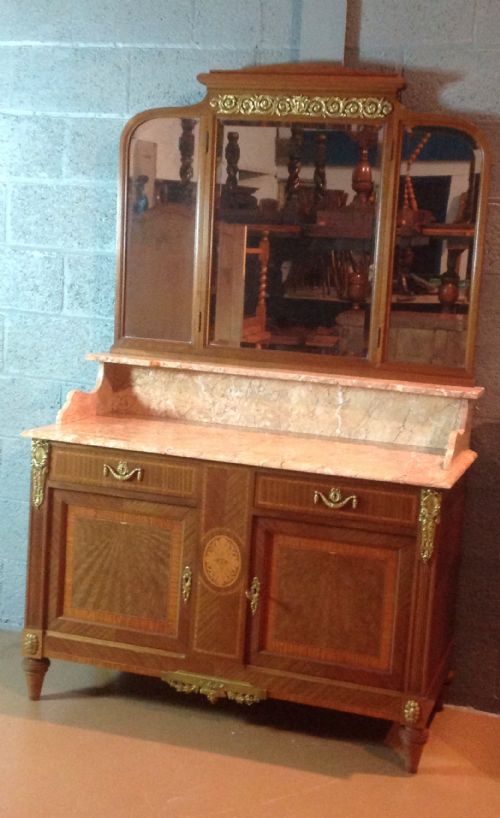 marble top french washstand - CATEGORY: ANTIQUE FURNITURE - DATED 1900