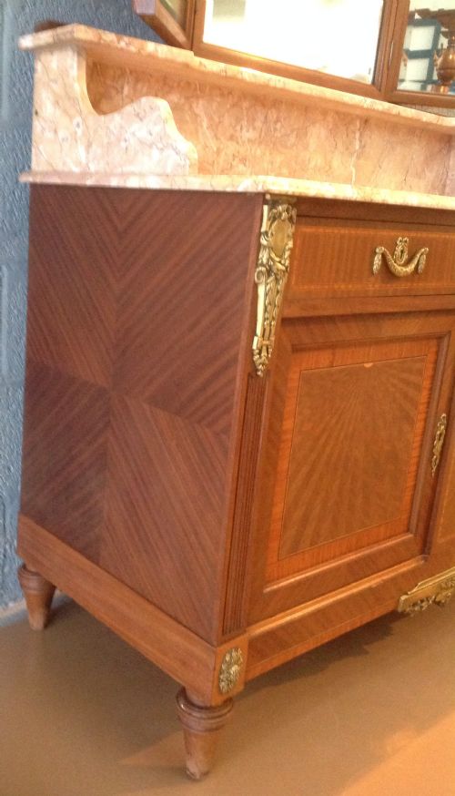 MARBLE TOP FRENCH WASHSTAND - ADDITIONAL PHOTO 6