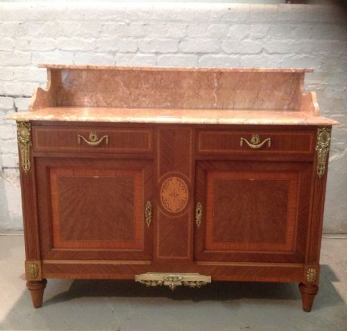 MARBLE TOP FRENCH WASHSTAND - ADDITIONAL PHOTO 10