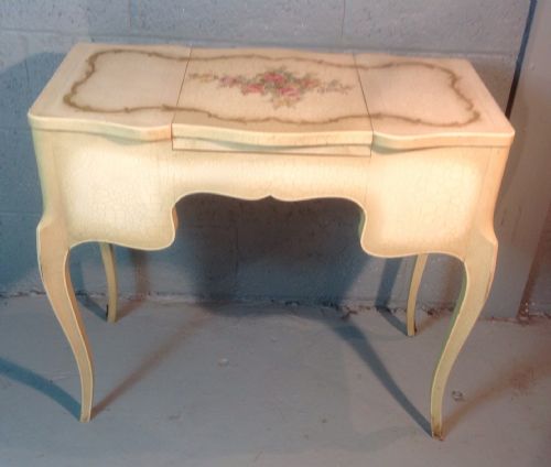 HAND PAINTED FRENCH DRESSING TABLE - ADDITIONAL PHOTO 6