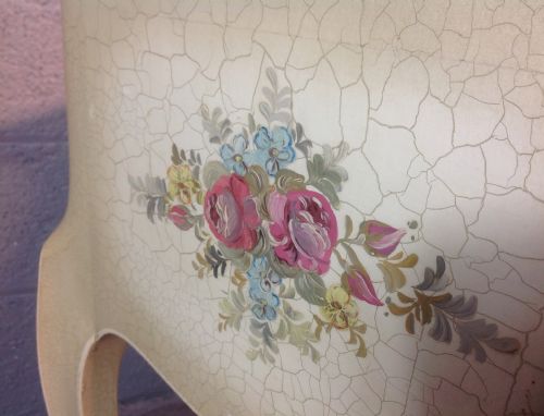 HAND PAINTED FRENCH DRESSING TABLE - ADDITIONAL PHOTO 12