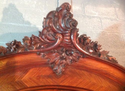ROSEWOOD FRENCH ARMOIRE - ADDITIONAL PHOTO 1
