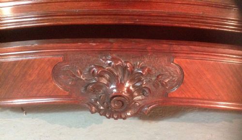 ROSEWOOD FRENCH ARMOIRE - ADDITIONAL PHOTO 4