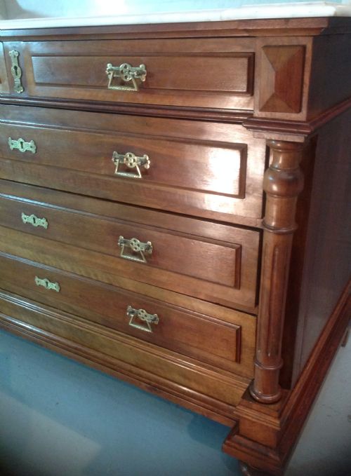 WALNUT FRENCH WASHSTAND - ADDITIONAL PHOTO 11