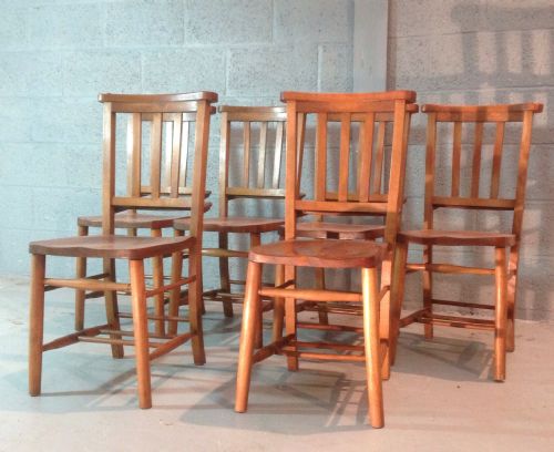 SET OF 6 CHAPEL CHAIRS - ADDITIONAL PHOTO 5