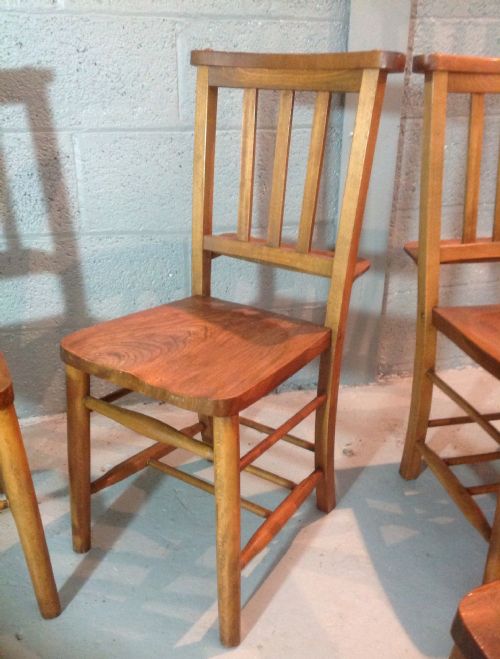 SET OF 6 CHAPEL CHAIRS - ADDITIONAL PHOTO 6