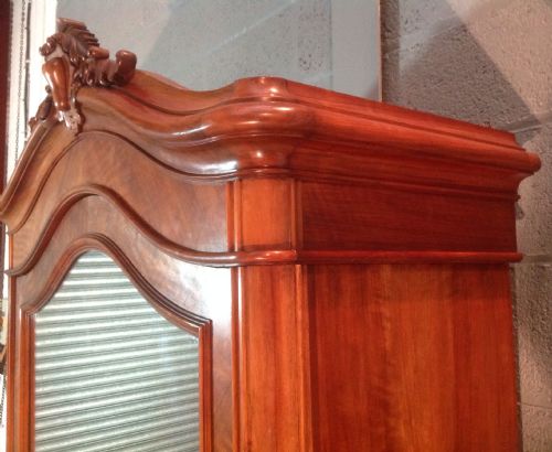 WALNUT FRENCH ARMOIRE - ADDITIONAL PHOTO 3