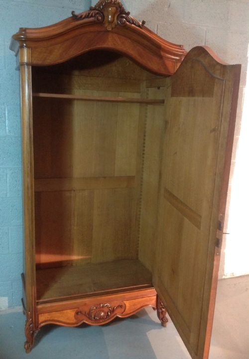 WALNUT FRENCH ARMOIRE - ADDITIONAL PHOTO 4