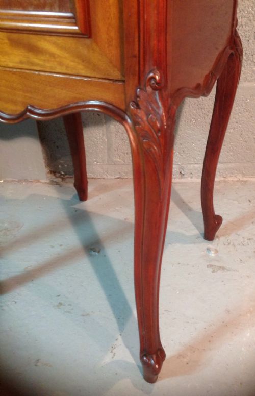 PAIR OF FRENCH BEDSIDE CABINETS - ADDITIONAL PHOTO 7