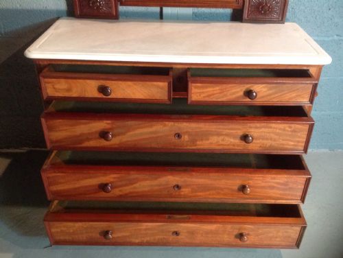 MARBLE TOP FRENCH DRESSING TABLE - ADDITIONAL PHOTO 3
