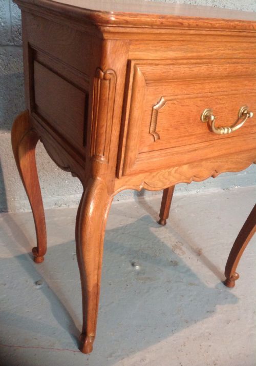 PAIR OF FRENCH SIDE TABLES - ADDITIONAL PHOTO 2