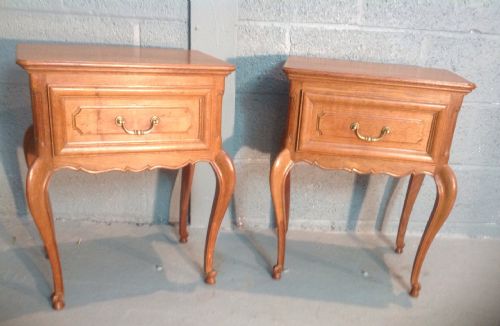 PAIR OF FRENCH SIDE TABLES - ADDITIONAL PHOTO 4