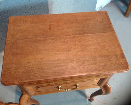 PAIR OF FRENCH SIDE TABLES - ADDITIONAL PHOTO 7