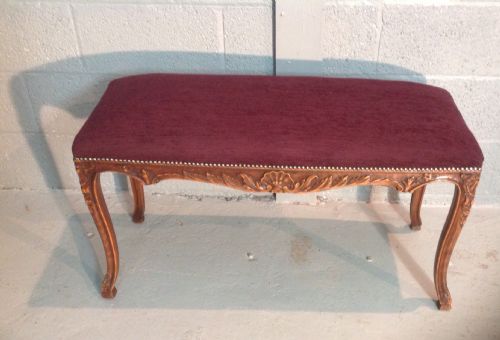 CARVED FRENCH WINDOW SEAT - ADDITIONAL PHOTO 5