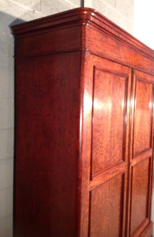 LARGE PLUM PUDDING FRENCH ARMOIRE - ADDITIONAL PHOTO 4