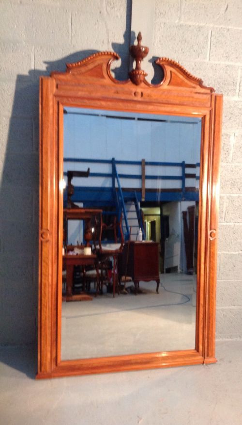 ROSEWOOD FRENCH WALL MIRROR - ADDITIONAL PHOTO 1