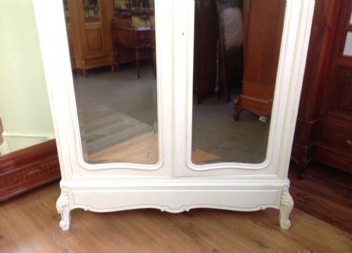 PAINTED FRENCH ARMOIRE - ADDITIONAL PHOTO 5