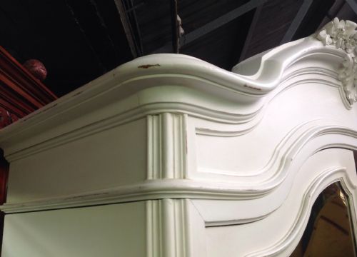 PAINTED FRENCH ARMOIRE - ADDITIONAL PHOTO 8