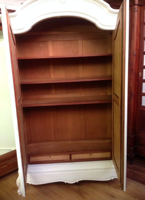 PAINTED FRENCH ARMOIRE - ADDITIONAL PHOTO 10