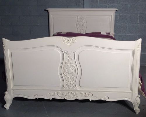 PAINTED FRENCH KINGSIZE BED - ADDITIONAL PHOTO 6