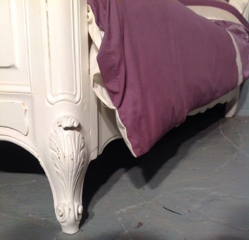 PAINTED FRENCH KINGSIZE BED - ADDITIONAL PHOTO 7