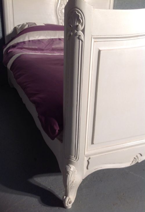 PAINTED FRENCH KINGSIZE BED - ADDITIONAL PHOTO 10