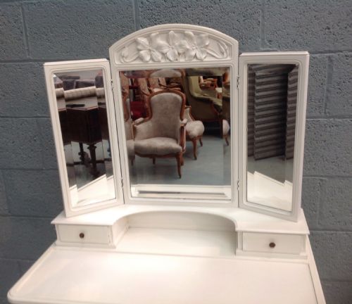 PAINTED FRENCH ARTS AND CRAFTS DRESSING TABLE - ADDITIONAL PHOTO 2