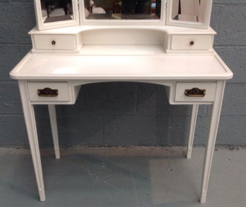 PAINTED FRENCH ARTS AND CRAFTS DRESSING TABLE - ADDITIONAL PHOTO 6