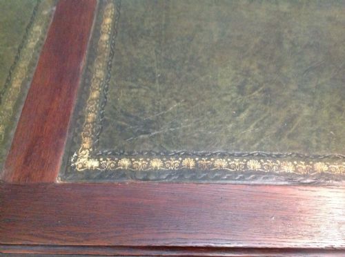 FRENCH OAK PARTNERS DESK - ADDITIONAL PHOTO 3