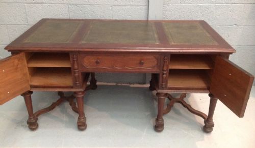 FRENCH OAK PARTNERS DESK - ADDITIONAL PHOTO 7