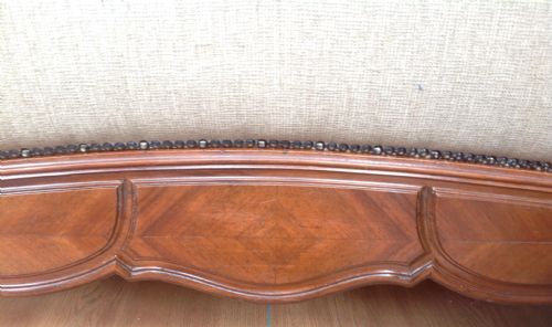 UPHOLSTERED LOUIS VX BED - ADDITIONAL PHOTO 4